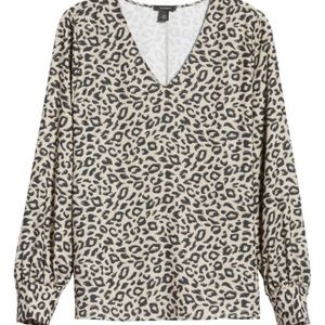 Halogen V-Neck Blouse